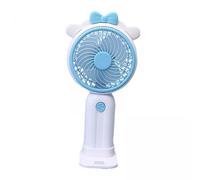 Gralara 4 Ventiladores de Mano, Ventilador de Mesa Pequeño, Diseño Bonito, Elegante, Mini Ventilador Ligero para Niñas Y Mujeres, Ideal para El Hogar Y Los Vi, 4 Piezas