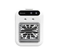 Gralara Climatizador Evaporativo para Mesa Recargable Refrigerador Mesa Silencioso Climatizador Evaporativo Portátil para Dormitorio
