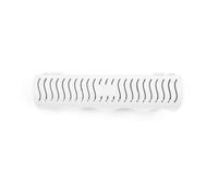 Gralara Organizador Pelucas Ahorra Espacio Soporte Pelucas con Ventosa Protector para Estilistas, Tocador, Baño, Blanco