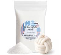 Gran Velada - Ácido Esteárico Vegetal para Velas 5 kg | Aditivo Endurecedor para Velas Naturales y Veganas | Stearic Acid o Estearina Vegetal | Combustión Uniforme y Fácil Desmoldado