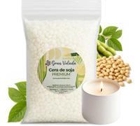 Gran Velada - Cera de Soja Natural para Velas en Vaso 500 g | Cera Vegetal para Velas en recipientes, Masaje y Cosmética | Vegana y en Perlas o Escamas