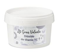 GRAN VELADA Dioxido de Titanio TC | Polvo Blanco para Pinturas, Tintas y Plásticos. Pigmento Intenso para Velas de Parafina. Ideal para Colores Pastel. Grado Técnico. | 1000 gr