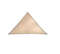 Grand Canyon Zuni Ray/Lona Triangular Ligera 350 × 316 cm/Resistente al Agua y UV 50+ / Incluye piquetas y Cuerdas tensoras/Flexible Ajustable para Tienda de campaña, vivac, Festivales y Exteriores