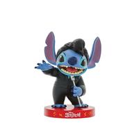 Grand Jester Studios - Figurita de Stitch de Cuero Negra