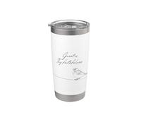 Grande es tu fidelidad Vaso térmico de acero inoxidable de doble pared