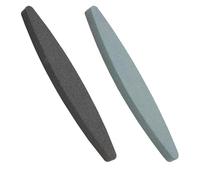 Granos 180 & 240 piedra afiladora de aluminio y carburo de silicio para cuchillos, hachas, podadoras y cortacésped