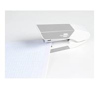 Grapadora liderpapel con regalo de extraegrapas y caja de 1000 grapas 26/6 capacidad 20h color gris - GR39