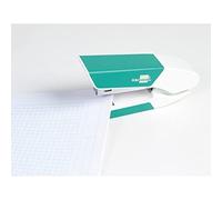 GRAPADORA LIDERPAPEL CON REGALO DE EXTRAEGRAPAS Y CAJA DE 1000 GRAPAS 26/6 CAPACIDAD 20H COLOR TURQUESA