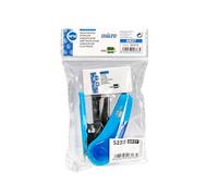 GRAPADORA LIDERPAPEL MICRO CON REGALO DE FUNDA Y CAJA DE 1000 GRAPAS N 10 CAPACIDAD 12 HOJAS Unidad