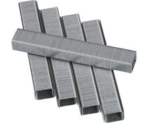 Grapas Bosch 1000x tipo 53 (para textiles, tejidos, alfombras, cartón, tableros planos de madera, tableros duros, 8 mm)