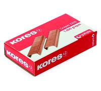 GRAPAS COBREADAS KORES 22/6 26/6 PARA GRAPADORA DE SOBREMESA