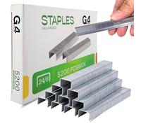 Grapas estándar de calidad de 6 mm, 5000 x 24/6, n.º 16, capacidad para 25 hojas