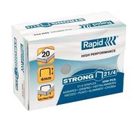Grapas fuertes Rapid 21/4 galvanizadas (5000 unidades)