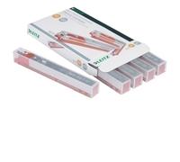 Grapas leitz para 5550 cartucho k12 rojo (80h) galvanizadas caja de 10