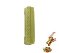 Grape and Cherry Tomato slicer Tool - Cut 7 Small Fruits at Once, ABS Material, Fruit cutter,Suitable for Home Kitchen and Salad Prep (green)