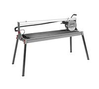 GRAPHITE Cortador de azulejos y piedra 1500 W, 250 x 25 | Rango de corte 1200 mm, hoja: 250 mm x 25 mm, 2950 por minuto, profundidad máxima de corte 90º/45º 52/46 mm