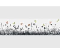 Grassilhouette AWB 8274 - Cenefa autoadhesiva para cocina, salón, pared, multicolor, 500 x 13,8 cm