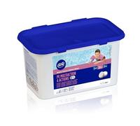 GRE 76007NB -Tabletas de Cloro Multifunción 4 Acciones: Desinfección, Antialgas, Floculante y Estabilizador. Tratamiento y Limpieza Integral de Piscinas. Tabletas 250 gr, 1 kg