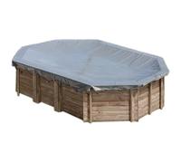 Gre Accessories Cubierta De Invierno Para Piscina Ovalada Vermela