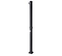 Gre Ducha solar AR1020P 20 L PVC monomando con cabezal negra para jardín exterior
