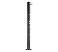 Gre Ducha solar 32 L aluminio negro monomando