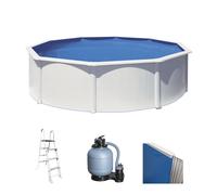 Gre Fidji Redonda Ø460 x 120 cm - Piscina desmontable de acero