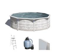 Gre Finlandia Redonda Ø300 x 120 cm - Piscina desmontable de acero