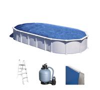 Gre Haiti Ovalada 915x470x132cm - Piscina desmontable - Postes enterrados