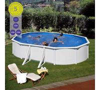 Gre kit500ecob piscina sobre suelo piscina con anillo hinchable ovalad