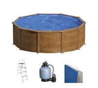 Gre Pacific Redonda Ø460 x 120 cm - Piscina desmontable de acero