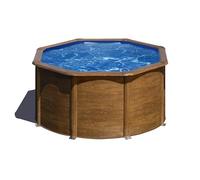 Piscina Desmontable GRE Pacific redonda Ø 240 cm y altura 120 cm de acero - CD Talla única