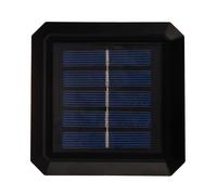 Green blue lámpara led solar para poste con sensor crepuscular, luz b
