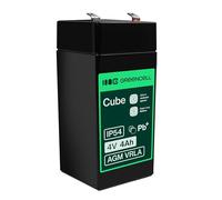 Green Cell AGM 4V 4Ah VRLA Batería de Plomo para Cajas y Balanzas