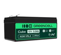 Green Cell AGM Battery 12V 3.3Ah - Battery - Mignon (AA)