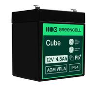 Green Cell AGM Battery 12V 4.5Ah - Battery - Mini (AAAA)