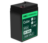 Green Cell AGM11 batería para sistema ups Sealed Lead Acid (VRLA) 6 V 5 Ah