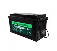 Green Cell AGM12V120AH-J AGM VRLA 12V 120Ah sin mantenimiento Batería para barcos, paneles solares (173x406x233mm)