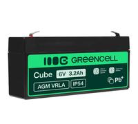 Green Cell AGM14 batería para sistema ups Sealed Lead Acid (VRLA) 6 V 3,2 Ah
