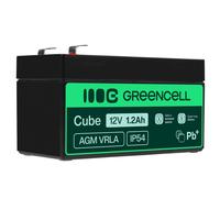 Green Cell AGM17 batería para sistema ups Sealed Lead Acid (VRLA) 12 V 1,2 Ah