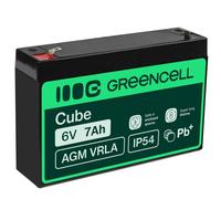 Green Cell Battery AGM 6V 7AH