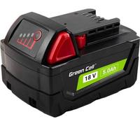 Batería Green Cell 18V 5Ah Li-Ion para Herramientas eléctricas Milwaukee M18 - Potente, Altamente eficiente y fiable, Reemplazo del 4932430483, Ofrece una alimentación Duradera y Estable