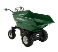 GREENBAY eDumper 500 - Motocarretilla de batería - 48V 32Ah - Cajón Dumper