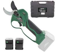 GreenBay TopCut 33 - Tijeras eléctricas de poda - 2x 16.8 V 4 Ah - Diámetro de corte 32 mm