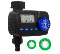 GreenBlue Controlador de riego electrónico GB390, programador, alimentación 2x1,5V AA