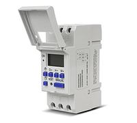 GreenBlue GB104 - Programador eléctrico Digital Diario semanal Tipo Carril DIN 16A 250V 240 programas (1)
