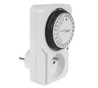 GreenBlue GB360 E Enchufe Temporizador Mecánico, Programable 24h, Interruptor, 48 Programas, 2 Modos, Carga máx. 3680 W, 16A, IP20 (GB360 E)