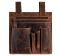 GREENBURRY bolso de la correa bolsa de utensilios Vintage Tool Bag Brown marrón