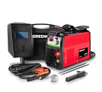GREENCUT MMA200 Soldador Inverter eléctrico Potencia 25A 220-240V Tecnología IGBT Electrodos de 2.5-3.2mm Accesorios incluidos.