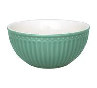 Greengate Schale Alice Verde 450 ml Tazón para Muesli Everyday DUSTY GREEN