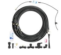 Greenhouse Misting System With Durable Hose And Easy Connect Nozzles